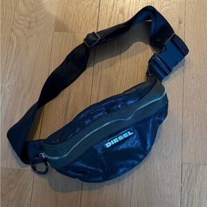 Diesel Black Belt Bag